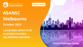 Language aspects of placedo/nocebo