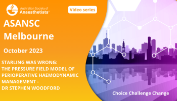Pressure field model of perioperative haemodynamic management
