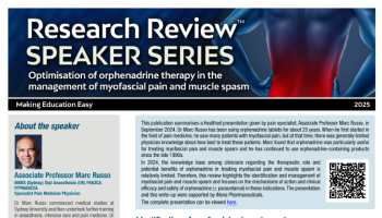 Orphenadrine for muscle spasm