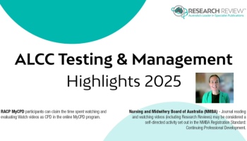 ALCC Testing & Management Highlights 2025