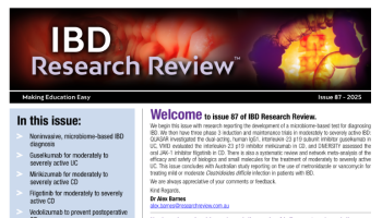 Inflammatory Bowel Disease Research Review Issue 87