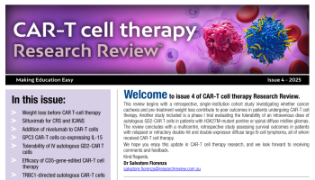 CAR-T cell therapy Research Review Issue 4