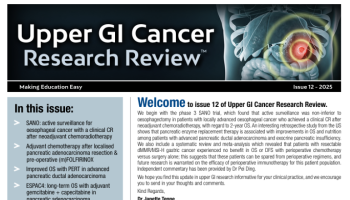 Upper GI Cancer Research Review Issue 12