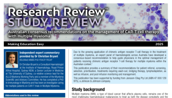 Australian consensus recommendations on the management of CAR-T cell therapy with multiple myeloma