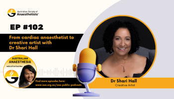 From cardiac anaesthetist to creative artist