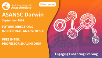 Future directions in regional anaesthesia