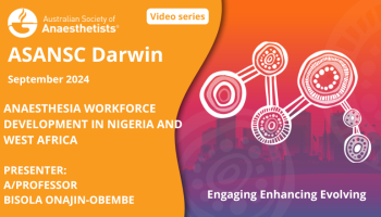 Anaesthesia workforce development in Nigeria and West Africa