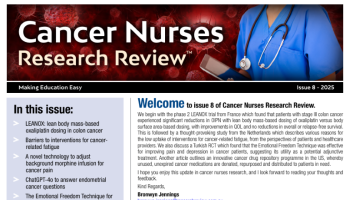 Cancer Nurses Research Review Issue 8