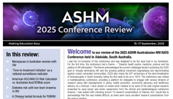 Australasian HIV/AIDS 2025 Conference Review