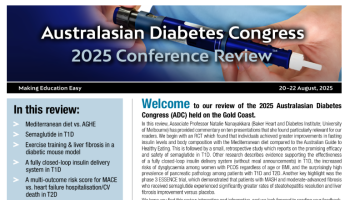 Australasian Diabetes Congress 2025 Conference Review