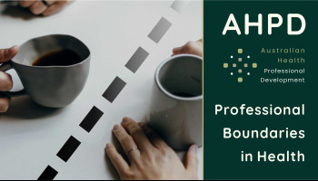 Professional Boundaries in Health