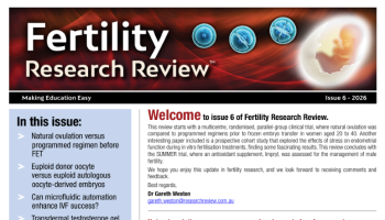 Fertility Research Review Issue 6