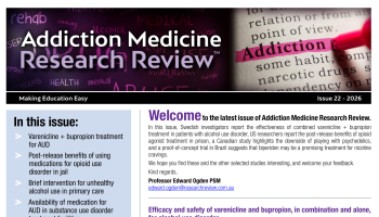 Addiction Medicine Research Review Issue 22