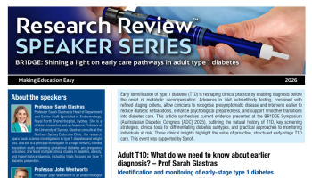 BR1DGE: Shining a light on early care pathways in adult type 1 diabetes