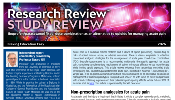 Ibuprofen/paracetamol fixed-dose combination as an alternative to opioids for managing acute pain
