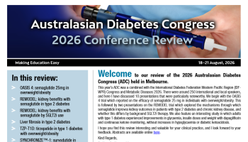 Australasian Diabetes Congress 2026 Conference Review