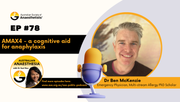 A cognitive aid for anaphylaxis.