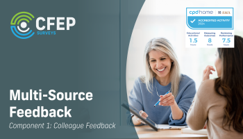 Multi-Source Feedback - Component 1: Colleague Feedback